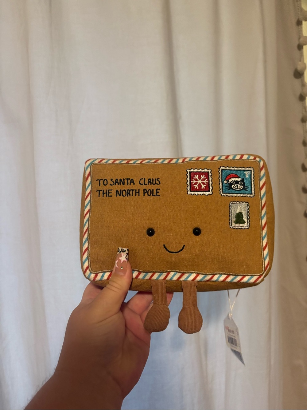 nwt jellycat north pole letter